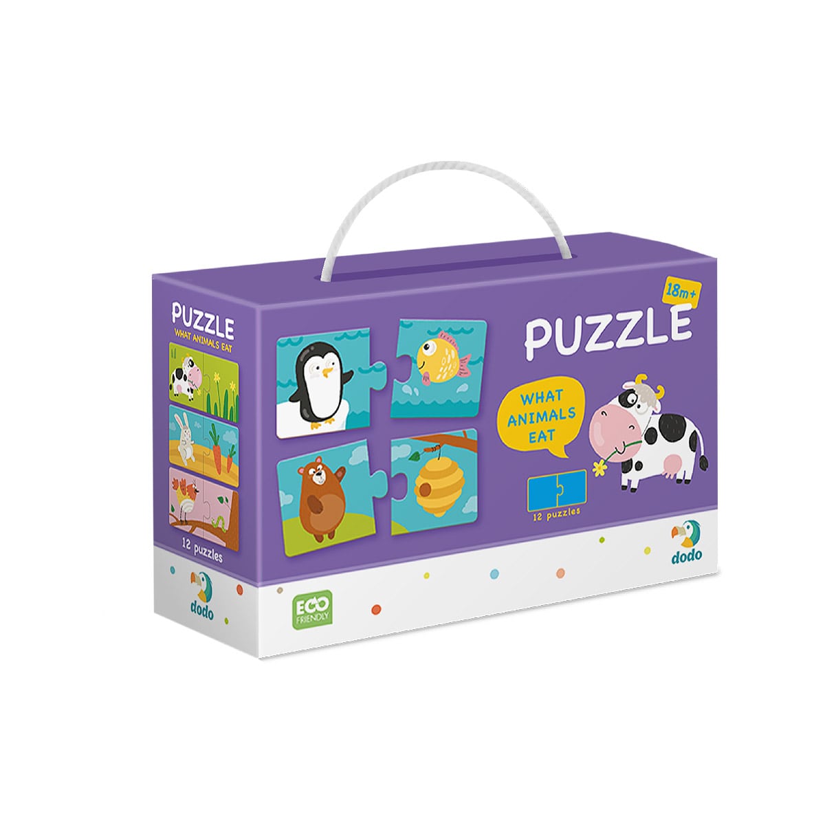 Puzzle Duo Ce mananca animalele? - Dodo Toys - Default Title [ps:add0bd05-8d6e-478b-aa73-78349f0251ee]
