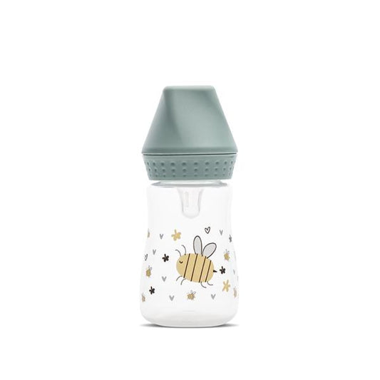 Biberon Lorelli My Friend, Silicon, 125ml, Iceberg Green - Iceberg Green [ps:d2997d83-c5cf-4d7d-9947-6decd6c6ccf0]