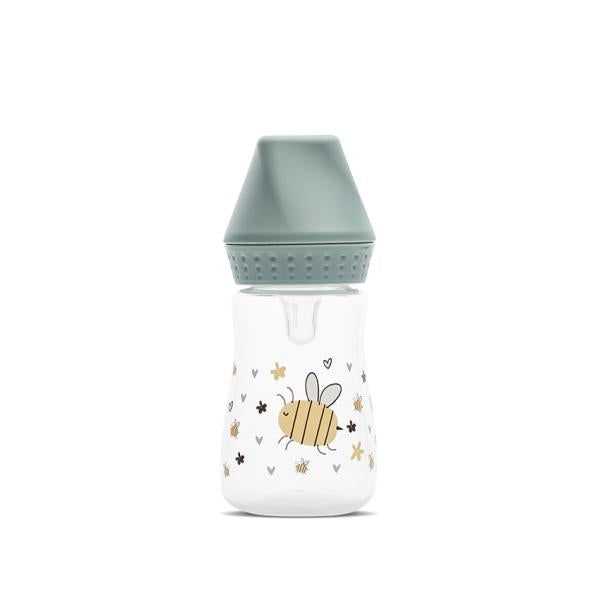 Biberon Lorelli My Friend, Silicon, 125ml, Iceberg Green - Iceberg Green [ps:d2997d83-c5cf-4d7d-9947-6decd6c6ccf0]