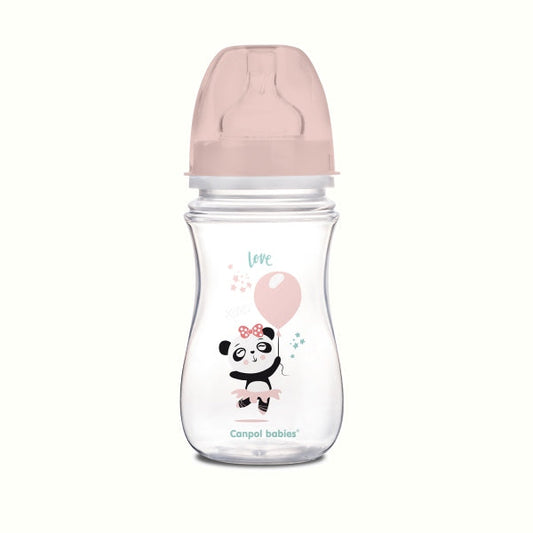 Canpol Babies Biberon Anticolici Cu Gat Larg 240ml Pp Easy Start Exotic Animals - 35/221_Pin [ps:a48d8fb6-eaa7-4b13-95f4-cb70f5e708eb]