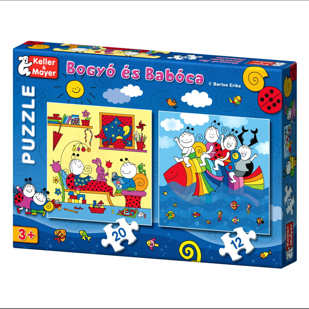 Puzzle Bogyó és Babóca, Szivárványhal - Keller & Mayer - Default Title [ps:2160fd5e-9ac6-4b5c-8def-f3ad4b7f463d]