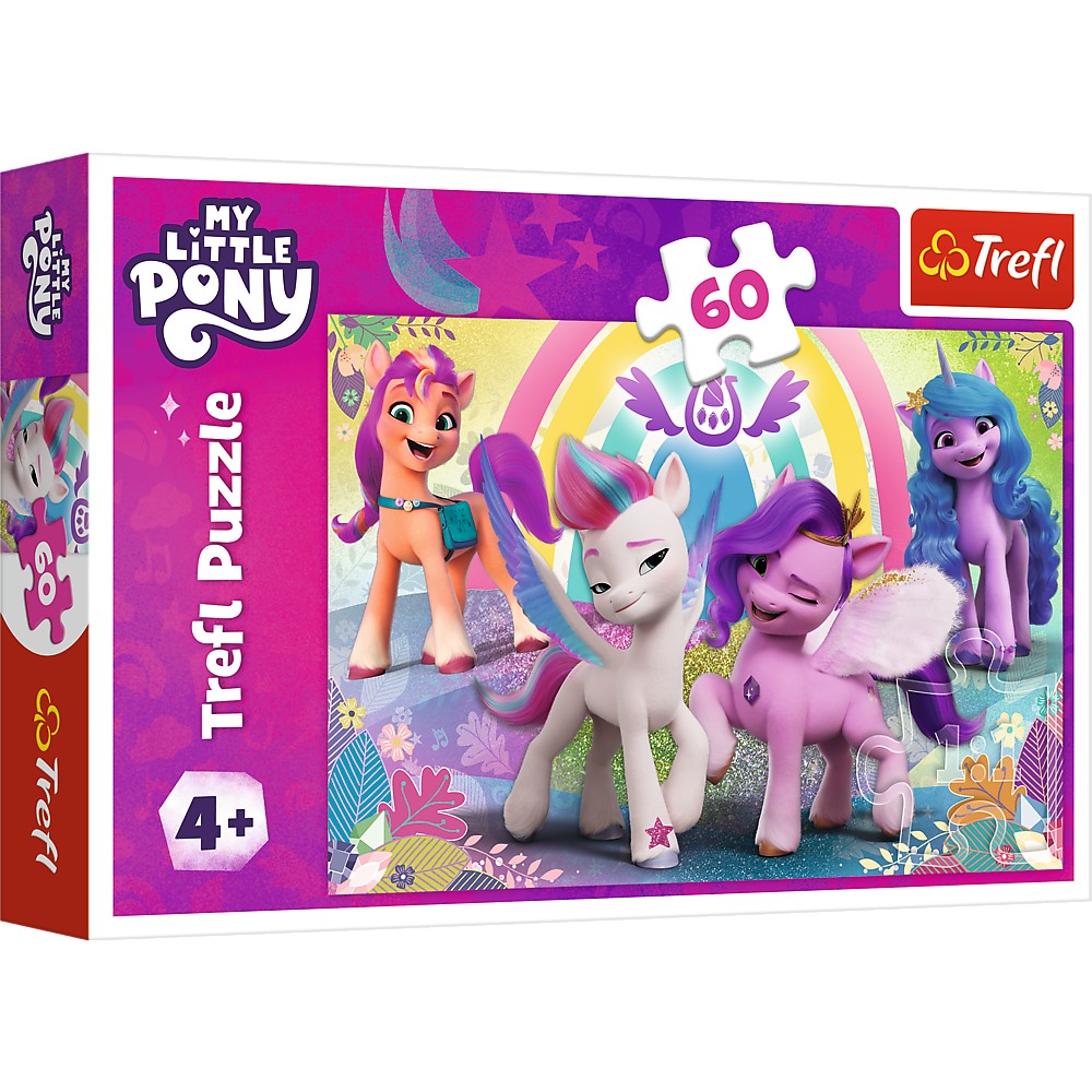 PUZZLE TREFL 60 MY LITTLE PONY IN LUMEA PRIETENIILOR - Default Title [ps:cc04f2d1-bcfe-48f3-ba8c-201f567f4223]