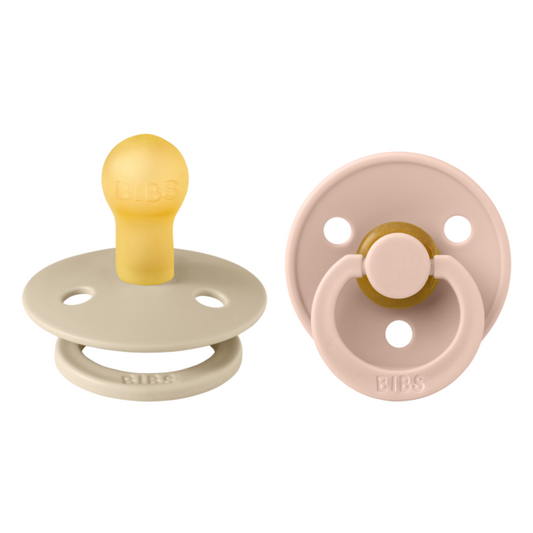 Set 2 Suzete BIBS Colour Latex, Tetină Rotundă, 0 luni - Default Title [ps:ca7e211b-fdee-44cf-a64c-487c9b1eb50a]