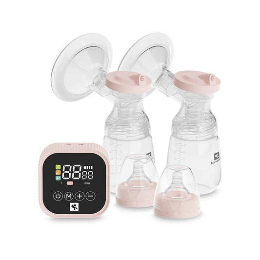 Pompa de Sân Electrică Dublă Lorelli Eva, Blue - Pink [ps:e49dad79-ef5a-4fe0-8840-c114ff3705d1]