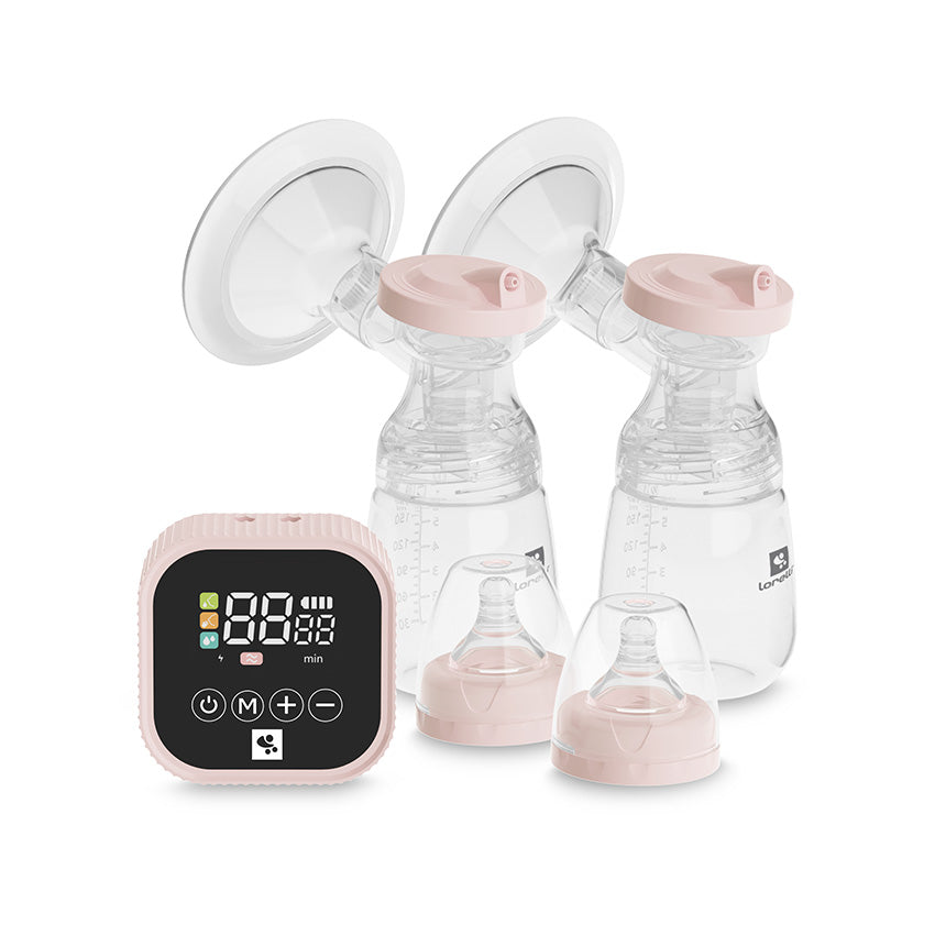 Pompa de Sân Electrică Dublă Lorelli Eva, Blue - Pink [ps:e49dad79-ef5a-4fe0-8840-c114ff3705d1]