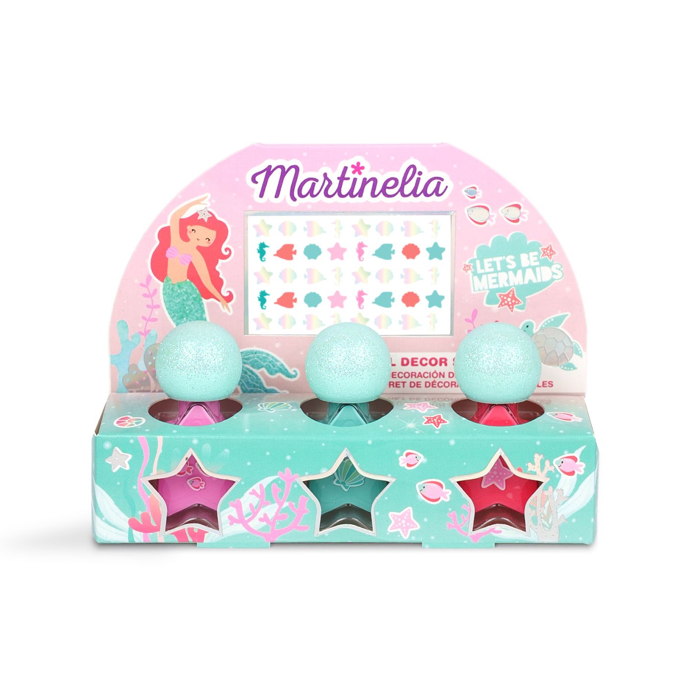 Set Decor Unghii Martinelia Let's Be Mermaids pentru Copii - Default Title [ps:40983b55-d7aa-4e42-a583-2a8bfed8bb3f]