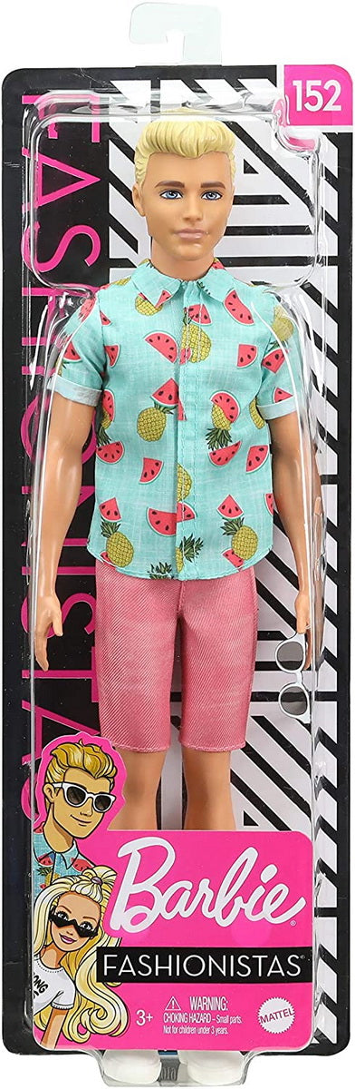 PAPUSA BAIAT FASHIONISTAS CU CAMASA SI PAPION Mattel - Camasa summer fruit design [ps:be4fcd80-b29a-4d9e-8a1e-c45a9d030bc4]