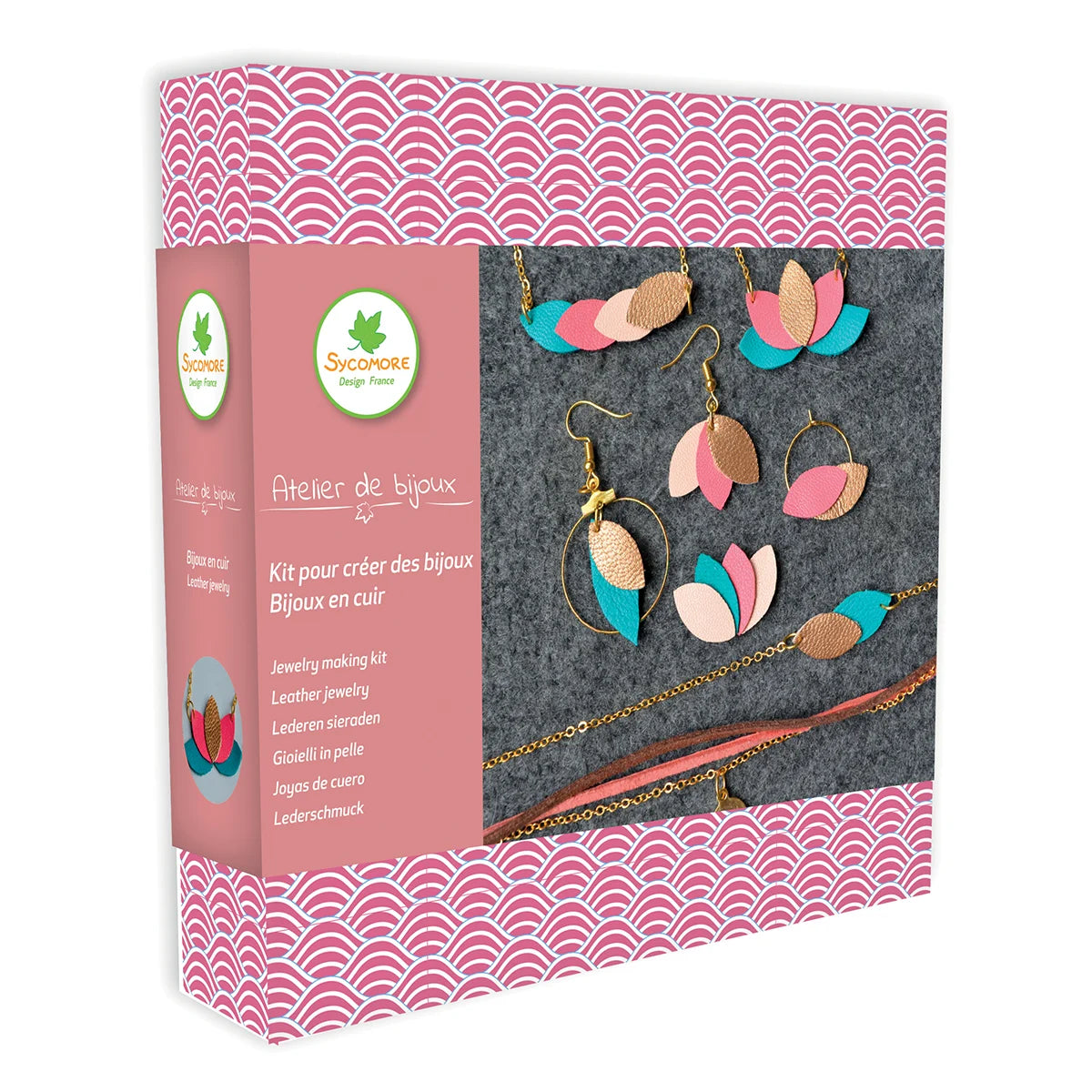 Atelier Bijuterii din Piele Sycomore - Set Creativ Copii - Default Title [ps:3d81df9d-d64e-44ae-83f5-c7a7a5a09e32]