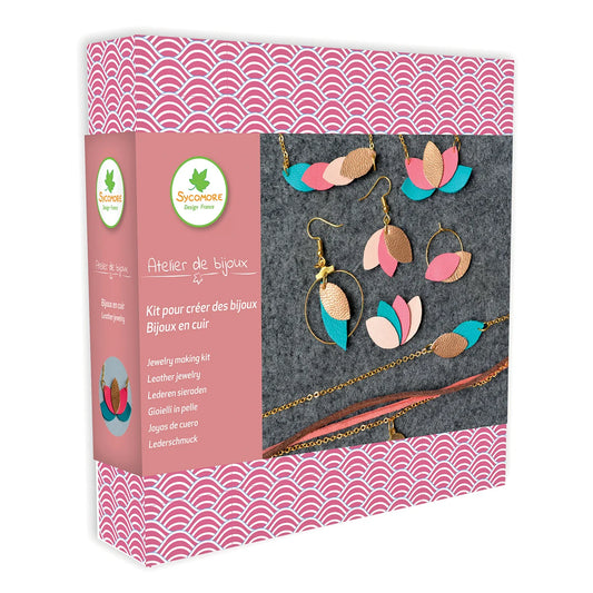 Atelier Bijuterii din Piele Sycomore - Set Creativ Copii - Default Title [ps:3d81df9d-d64e-44ae-83f5-c7a7a5a09e32]