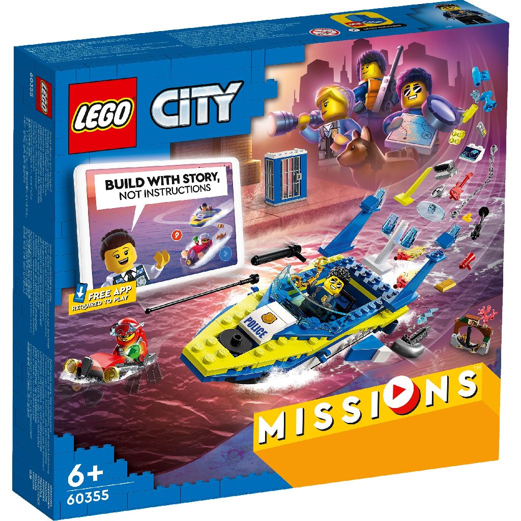 LEGO CITY MISIUNILE POLITIEI APELOR 60355 - Default Title [ps:790a961d-90f0-4fe0-94a3-09b673f002f3]