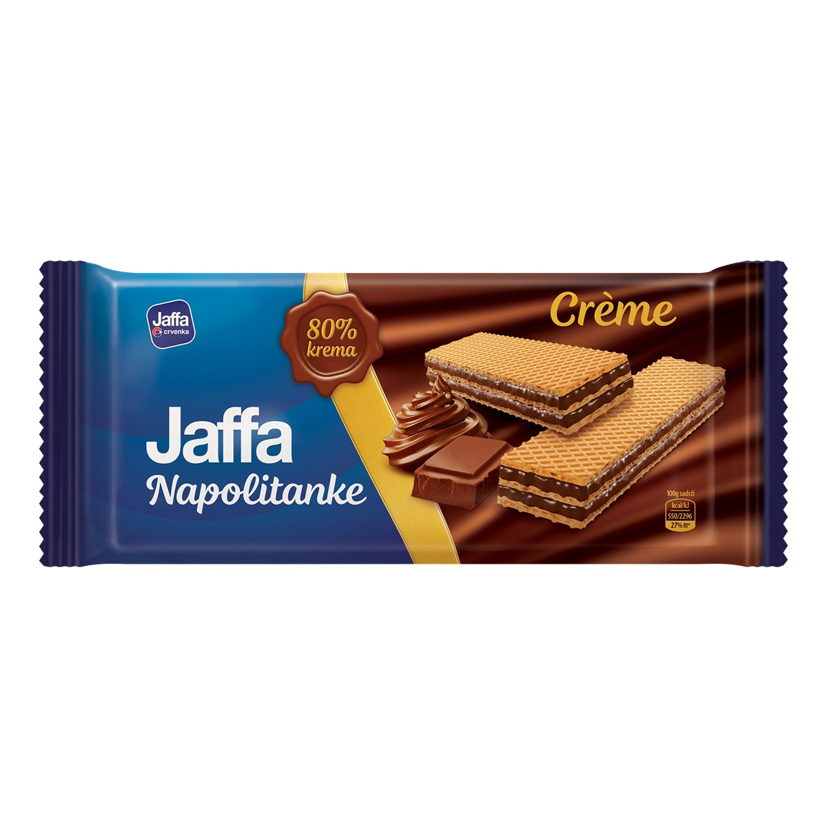 JAFFA WAFERS Napolitane, gustare, cu crema fina de ciocolata, 187 g [ps:f39f5d3e-743c-4296-b682-0dd38554edc7]