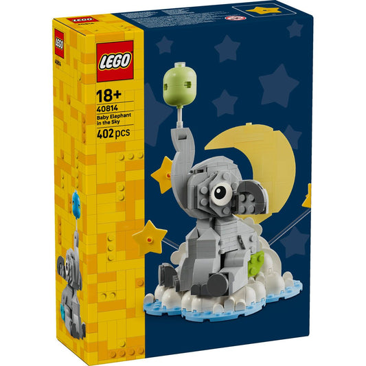 LEGO Pui de Elefant pe Cer 40814 - Set Cadou Nou Născut - Default Title [ps:12ae75ba-32b5-43e5-9d8a-8fcbdbc43196]