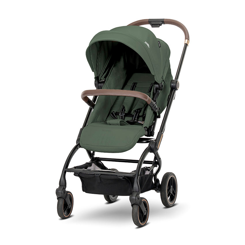 Cărucior Nou-Născut Lorelli Makaya, Scaun Rotativ 360°, - Green [ps:0487a75d-0479-48b6-8d61-660dc0a4f74d]
