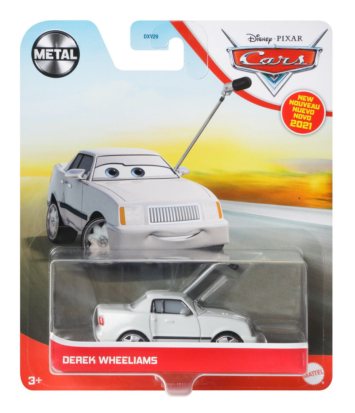 MASINUTA METALICA CARS3 PERSONAJUL BRIAN SPARK Mattel - Derek Wheeliams [ps:ac7cccc5-c5c0-4fdf-a4c1-e049b801ec78]