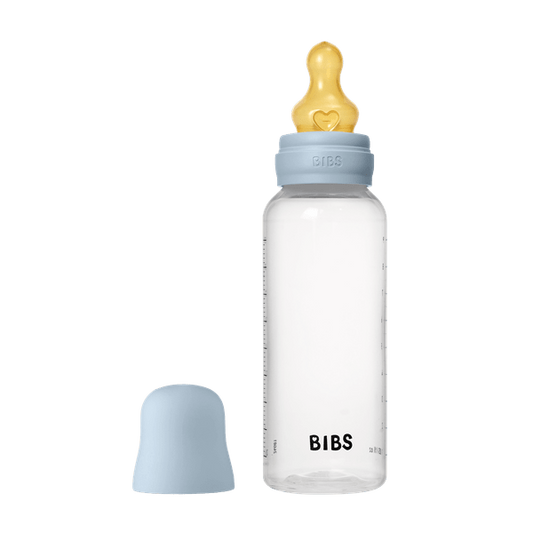 Biberon Anticolici BIBS 270ml, Latex, Baby Blue - Fără BPA - Default Title [ps:d51ad4a0-9d5d-4df9-9cc7-20c6c6a218e6]