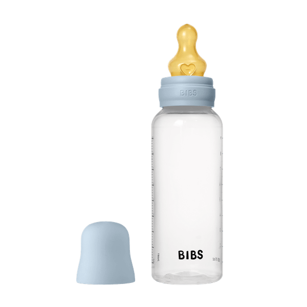 Biberon Anticolici BIBS 270ml, Latex, Baby Blue - Fără BPA - Default Title [ps:d51ad4a0-9d5d-4df9-9cc7-20c6c6a218e6]