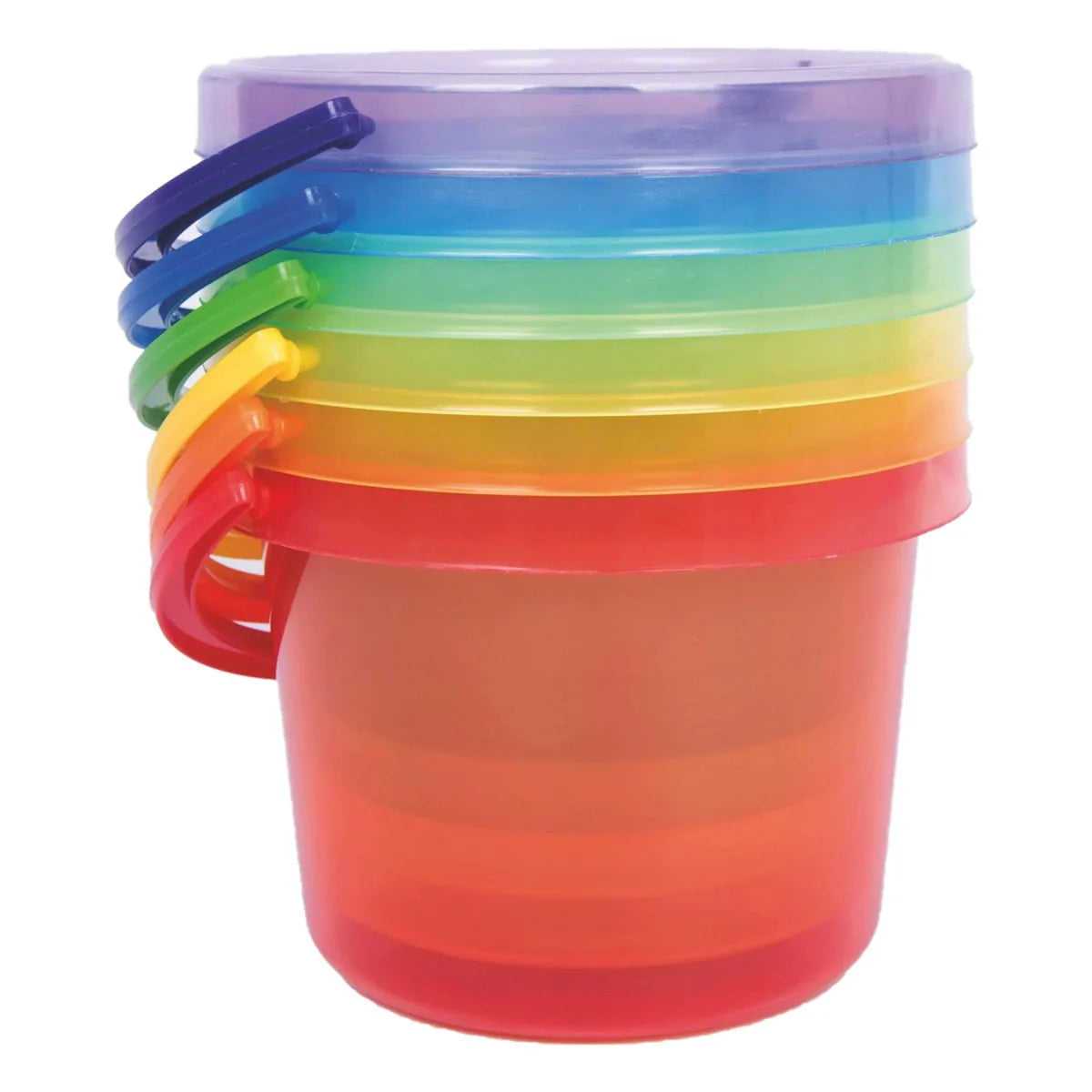 Gălețe Transparente Colorate Tickit, Set 6 Buc | infant.ro - Default Title [ps:dcd7ebca-2588-4e57-b986-f82b3994ebc0]