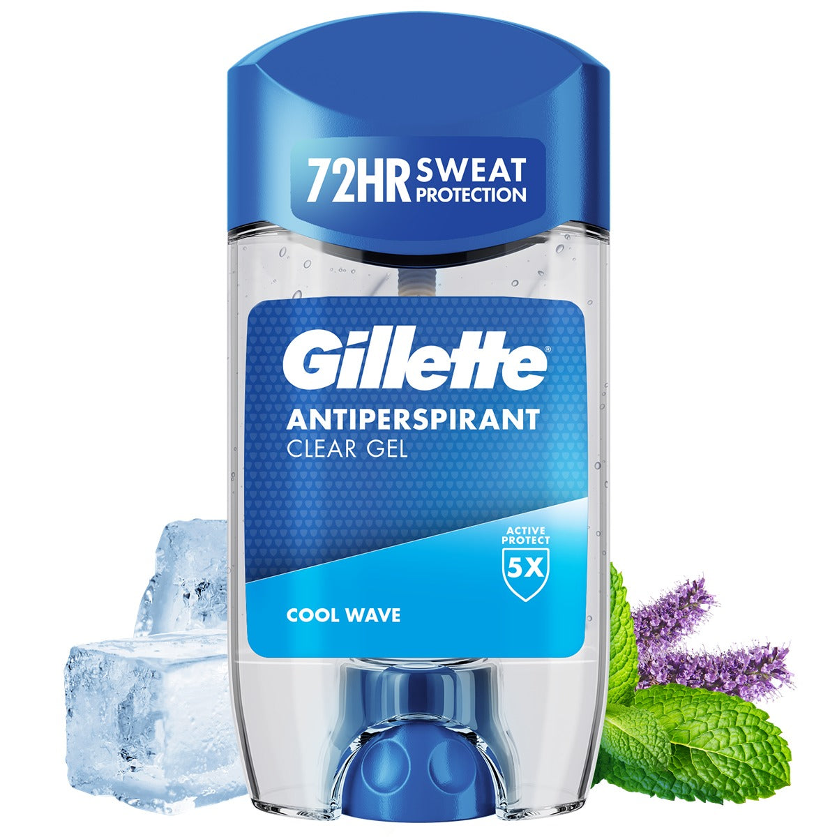 GILLETTE Cool Wave, deodorant antiperspirant, gel stick, - Default Title [ps:a4d7d15e-ad2f-4ffa-950b-d15394e8934a]