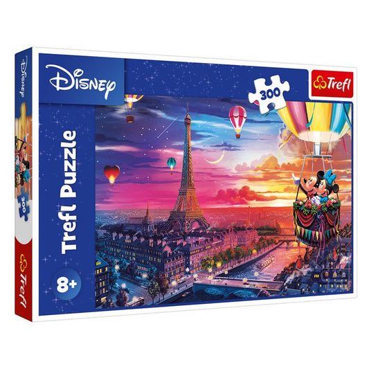 Puzzle Mickey & Minnie Mouse Paris 300 piese - Trefl/Jumbo - Default Title [ps:5856ca30-1054-43dc-8936-73a89b036f3c]
