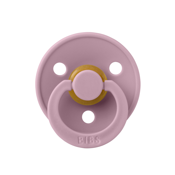 Suzetă BIBS Colour Latex, Tetină Simetrică, 0 luni - Sand - Heather [ps:cf90ede6-db49-4b6c-9435-9dad04a350fa]