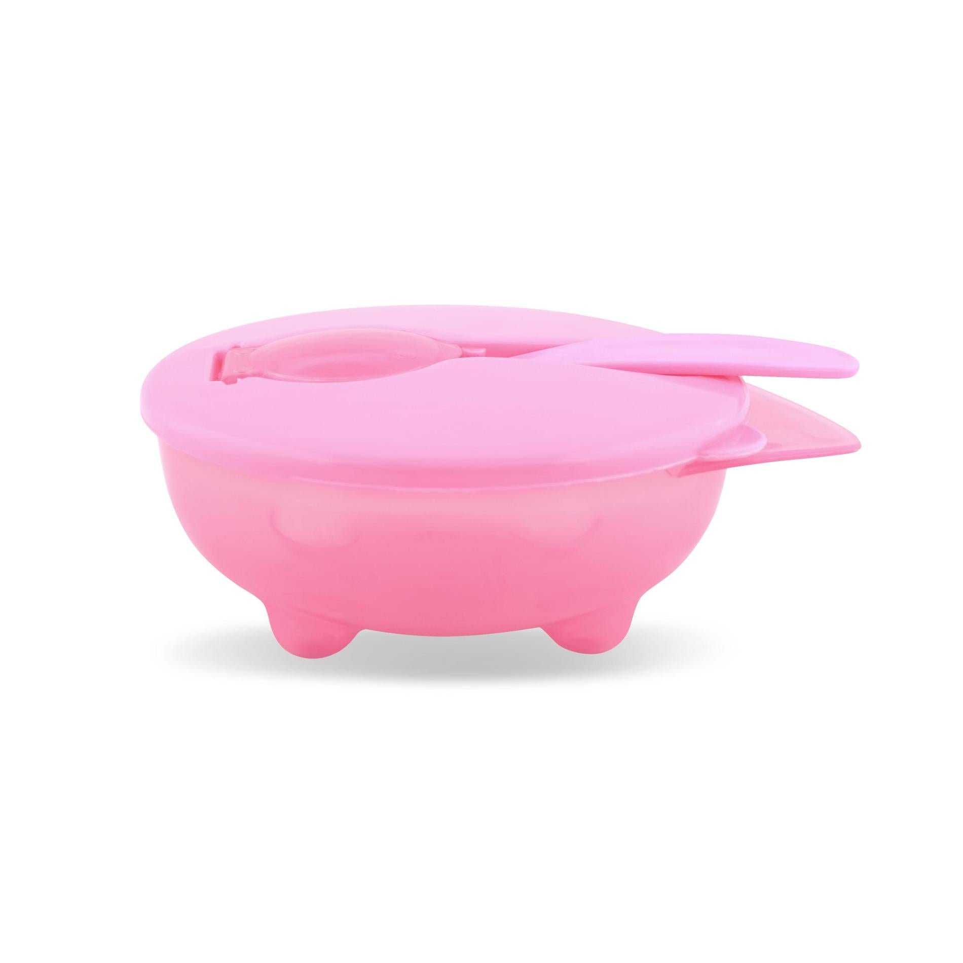 Set Castron cu Capac și Linguriță Lorelli, Pink - roz [ps:5fa446d8-9dc2-49a6-a277-1cb9f7c995c6]