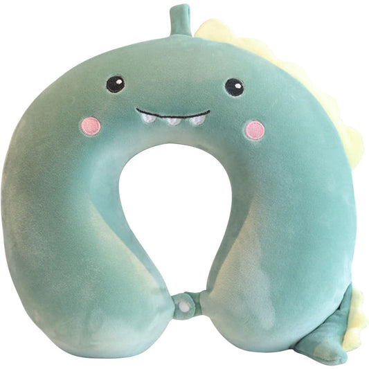 Perna de Calatorie Flippy U, Spuma Memorie, Model Pinguin - Verde [ps:25665574-7be9-4c43-a962-89e3c77d09a1]