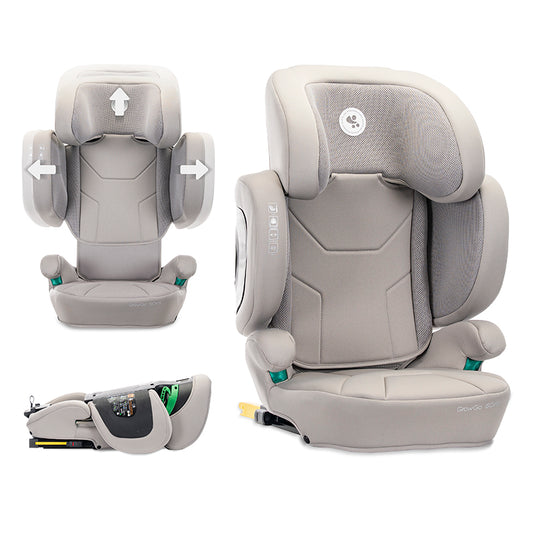Scaun Auto Lorelli Growgo Isofix, 100-150 cm, Black - Grey [ps:f48f7001-5fe5-4088-8248-4eeb14e0b6a8]