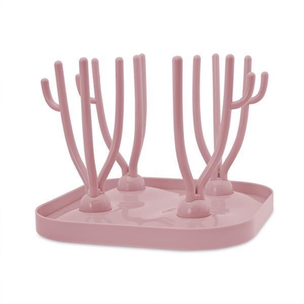 Suport Uscare Biberoane și Accesorii Lorelli, Blush Pink - Blush Pink [ps:a7c3a120-a94f-4ba8-a787-6eb1d97418b2]