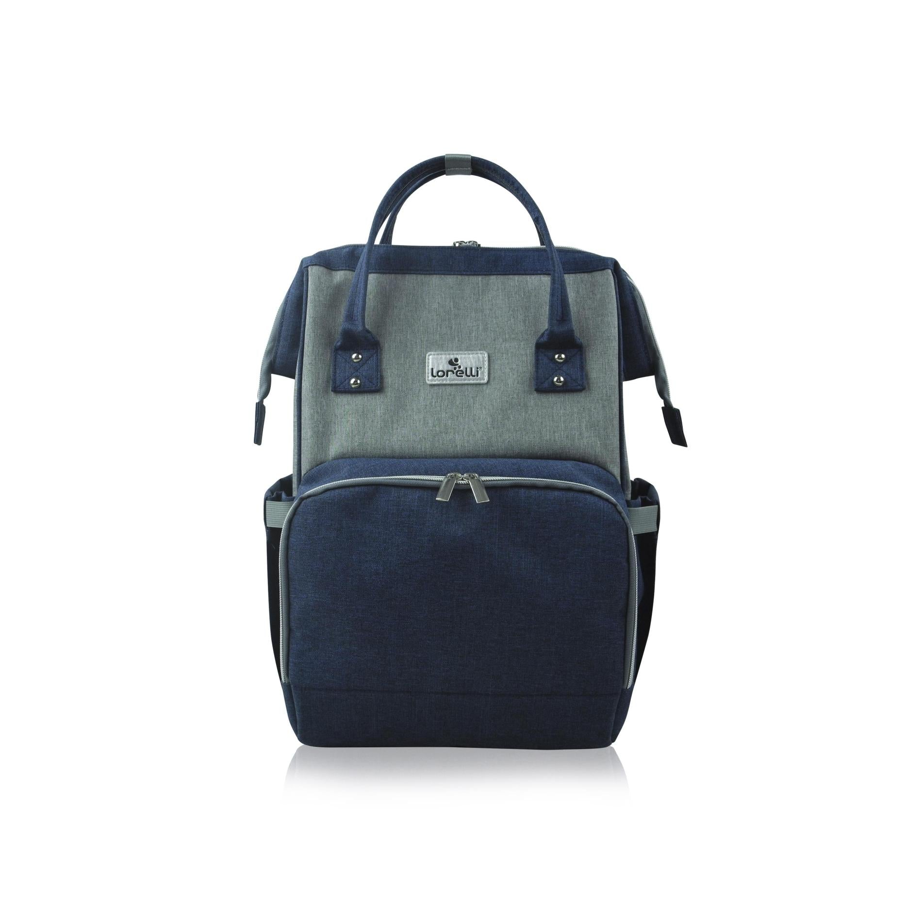 Rucsac Accesorii Bebeluși Lorelli Tina, Pink & Grey - Albastru/Gri [ps:ab739919-fde5-4a47-8ae8-ddf0c062ca54]