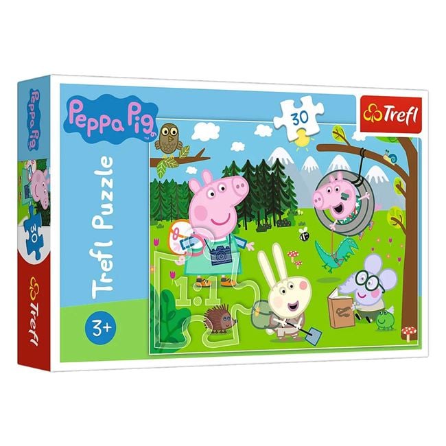Puzzle Peppa cu Prietenii în Pădure 30 piese - Trefl/Jumbo - Default Title [ps:b440f19f-7ee5-4986-bb32-f77014cd6b9e]