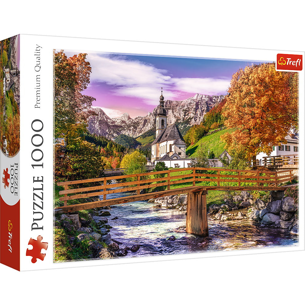 PUZZLE TREFL 1000  TOAMNA IN BAVARIA - Toamna In Bavaria [ps:e99626cd-f005-42c7-9761-cd714ecf621b]