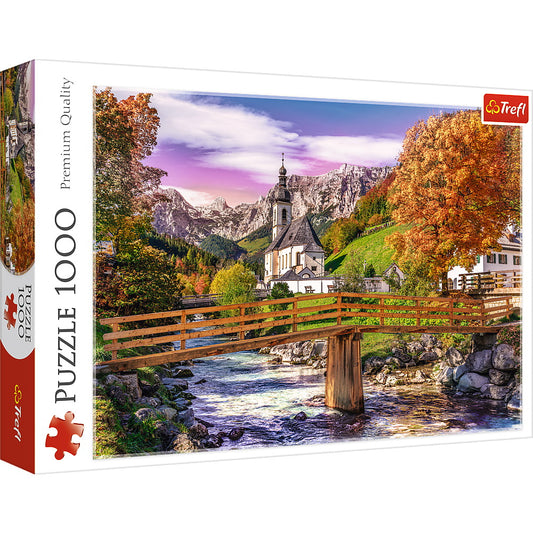 PUZZLE TREFL 1000  TOAMNA IN BAVARIA - Toamna In Bavaria [ps:e99626cd-f005-42c7-9761-cd714ecf621b]