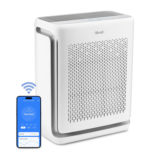 Purificator de aer Smart Levoit Vital 200S Pro Wi-Fi, Filtru True HEPA - Default Title [ps:d4c53def-afc7-4d24-b409-d7fecc398a5e]
