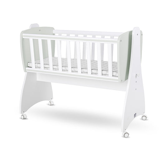 Pat Balansoar Lorelli First Dreams, White, Transformabil - White Milky Green [ps:aeb3fdb2-1290-40f3-8fdc-7ed344dfe05a]
