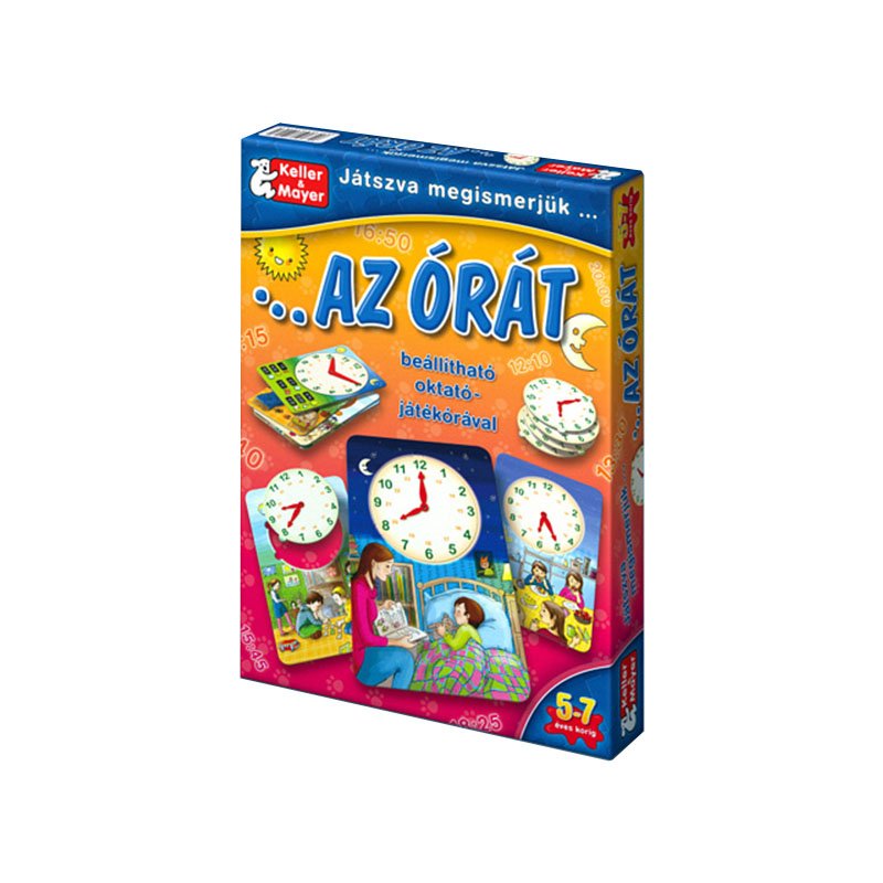 Ceas Educativ Játszva megismerjük az órat - Keller & Mayer - Default Title [ps:06952376-c62b-47d3-b7af-d4d6177149e3]