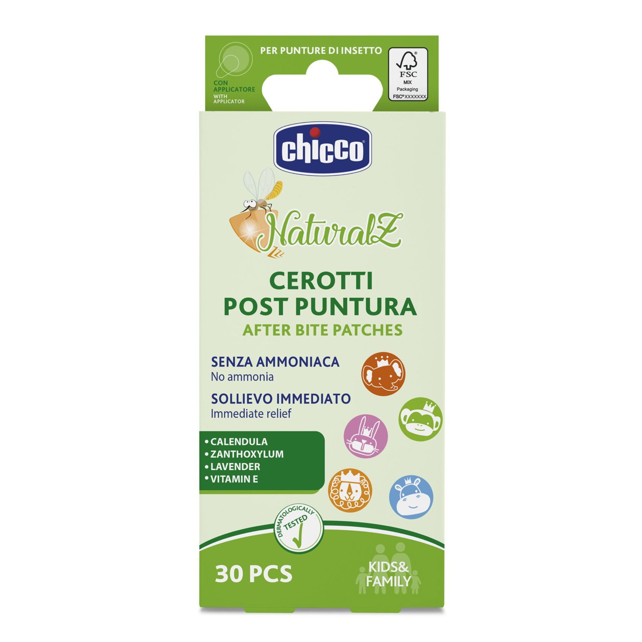 Plasturi dupa ciupituri insecte Chicco NaturalZ, 30buc, - Default Title [ps:a4efc106-9d32-4776-80a3-b001c1bc330f]