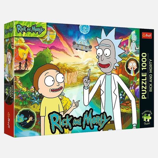 Puzzle Rick & Morty Extraterestri (1000 Piese) - Trefl Jumbo - Default Title [ps:8787b14c-9748-4fa5-9dbb-cb37126dc8dc]