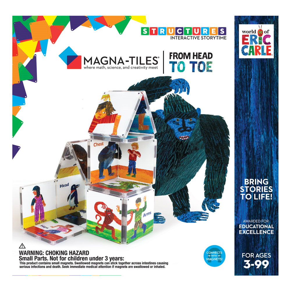 Magna-Tiles Structures Eric Carle - Set Magnetic CreateOn - Default Title [ps:4fecfb42-98b7-4e53-b126-1523d4d37637]