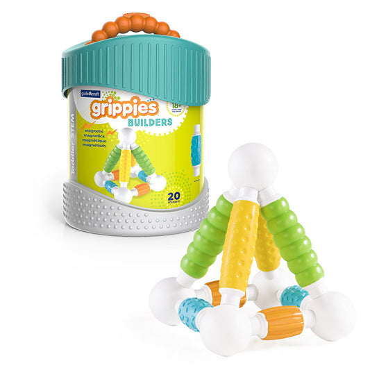 Grippies Builders Set Magnetic Senzorial 20 Piese - - Default Title [ps:8a223f26-46c3-4f5c-b289-a92904590575]