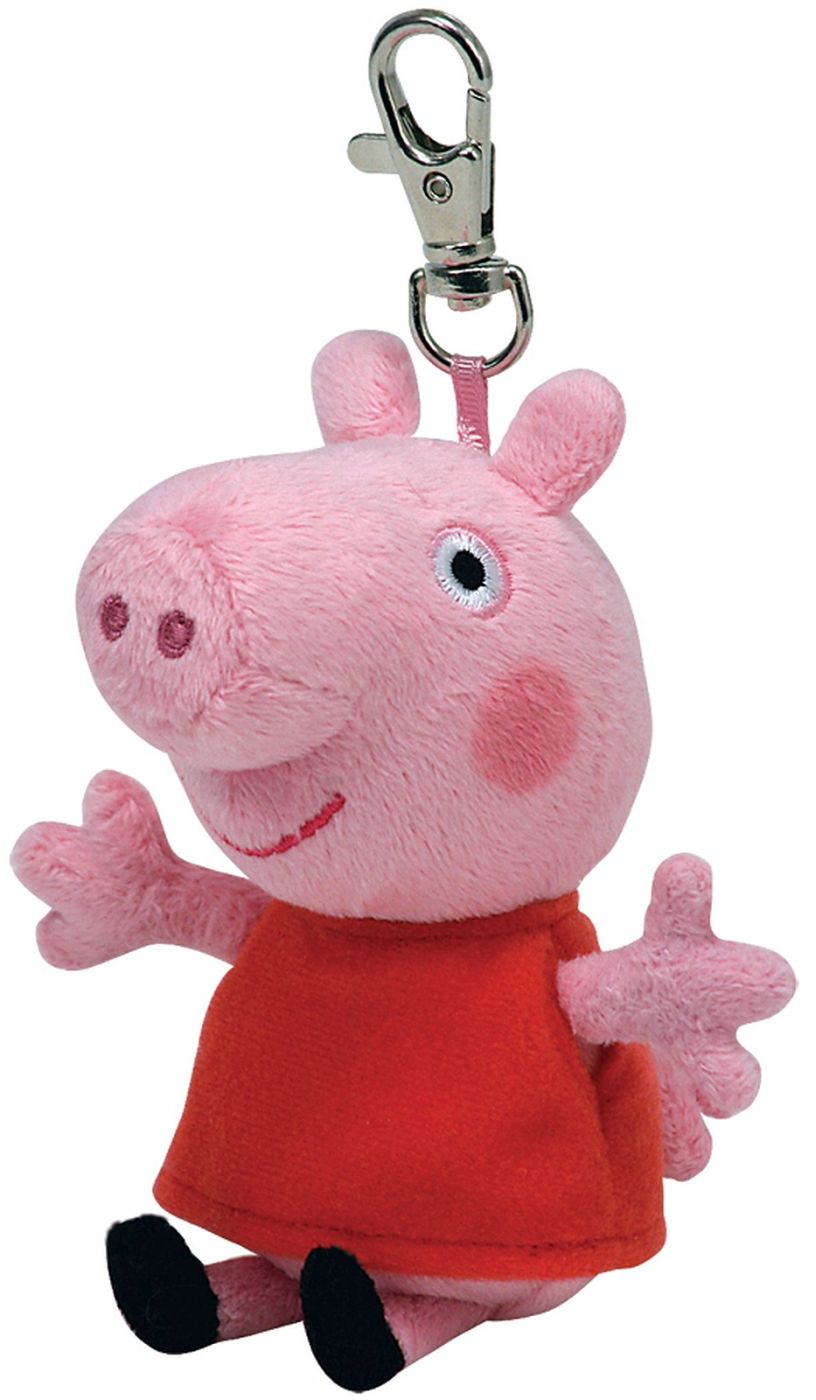 PLUS BRELOC TY 8.5CM BEANIE BELLIES PEPPA PIG PEPPA - Peppa [ps:8e962104-6ea2-451e-9c51-dc49f0a5b785]