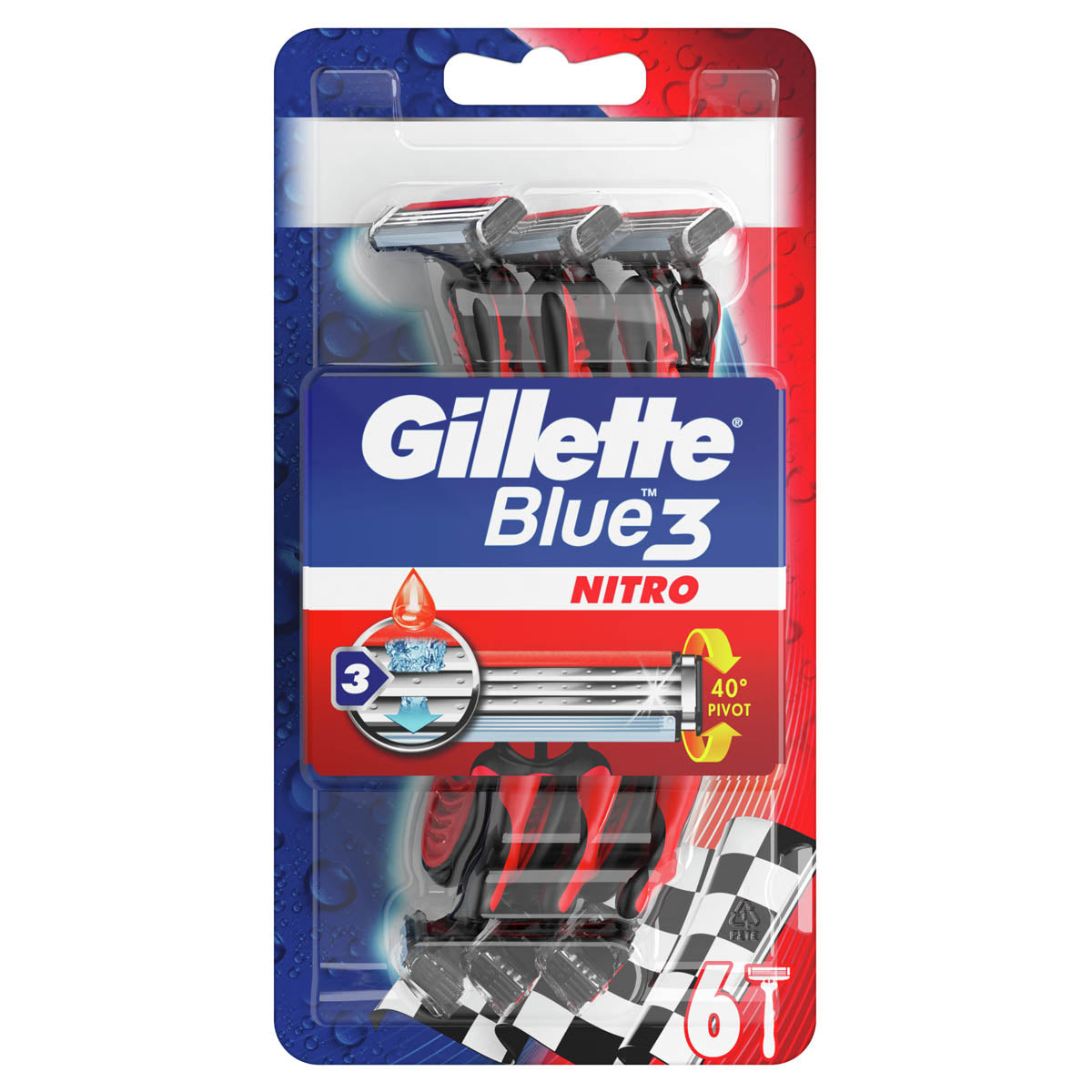 GILLETTE Blue III Pride, aparat de ras, 6 buc [ps:bf44f153-7de9-40f3-87a6-16c1e4390cf0]