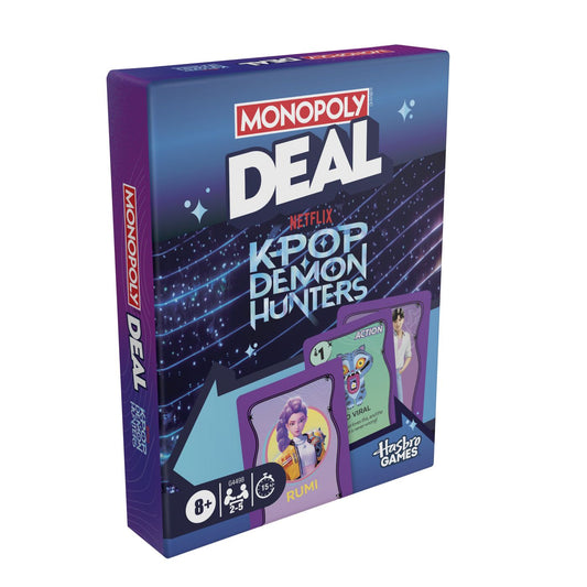 Monopoly Deal Vânători de Demoni K-Pop - Hasbro - Default Title [ps:2882b4c0-05b1-4913-91c3-3aadb3ff0844]