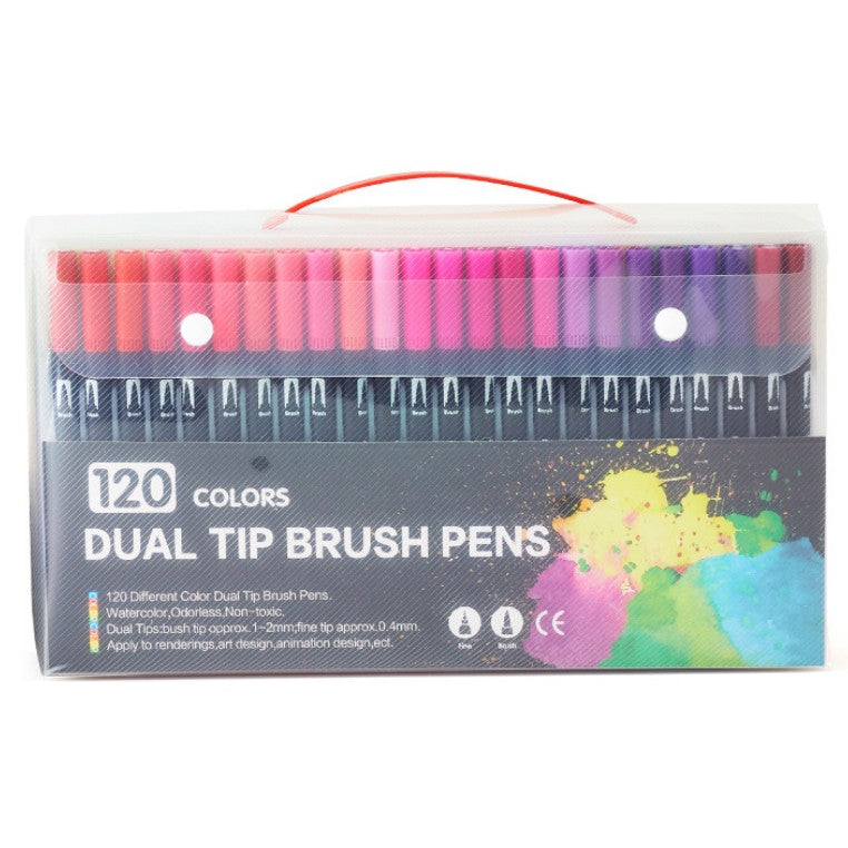Set 100 Carioci Flippy pe Bază de Apă, Multicolor - 120 buc [ps:35ec8e08-759e-4900-8a3d-b14693b5db08]