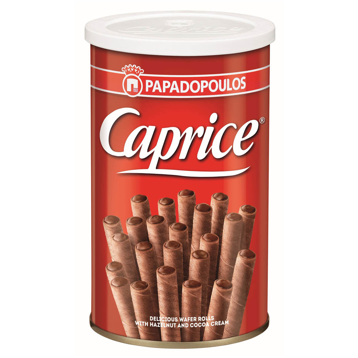 CAPRICE, rulouri, de napolitane cu crema de alune de padure si cacao, 115 g [ps:d5ea65cb-7043-4c24-8590-3398c9bc4f67]