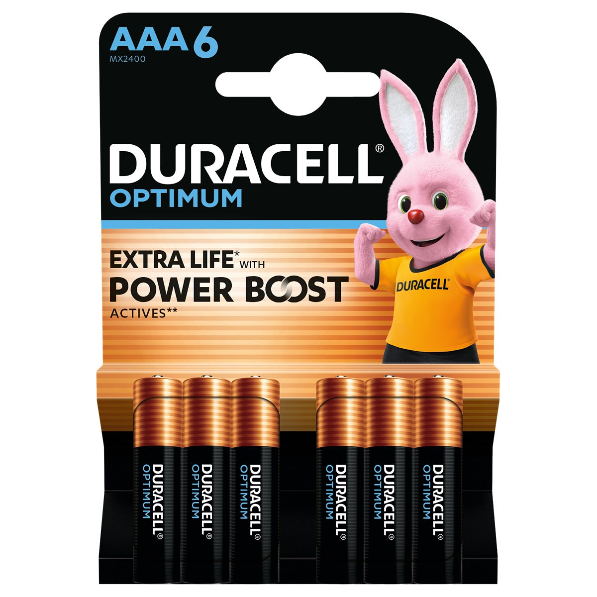 DURACELL Optimum AAA, baterii, 6 buc [ps:18de4927-2021-4fa9-8592-6e0bd522b8fe]