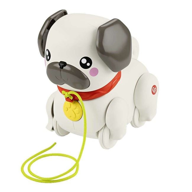 Caine de Plimbat Pug Pet Pals Fisher Price - Jumbo - Default Title [ps:4bf69d7b-a1da-4d02-ba12-9fdcb0b5d2be]