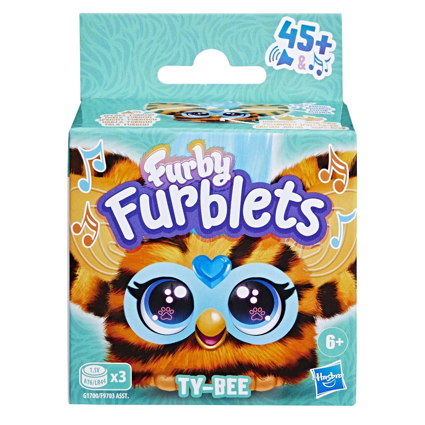 FURBY FURBLETS JUCARIE INTERACTIVA HIP-BOP Hasbro - TY-BEE [ps:42cfecb7-145b-43b3-9e71-4ea813e0857b]