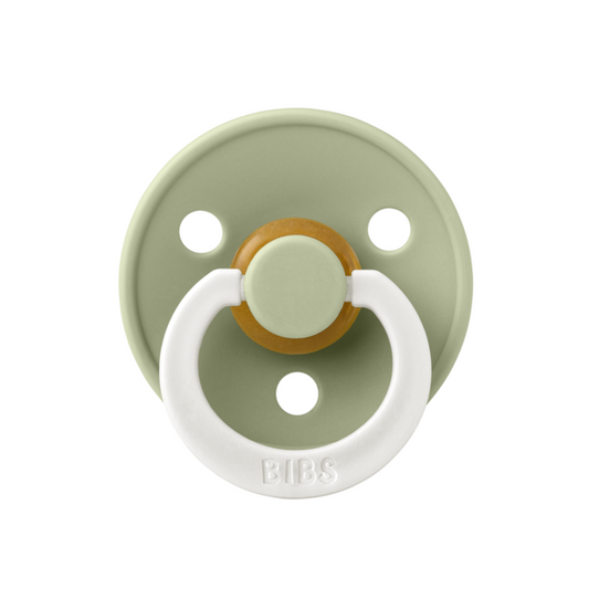 Suziță BIBS Colour GLOW Latex, Rotundă, 0 luni - Sage - Sage [ps:f62b12bc-52fc-4221-b102-16e9e7d1e537]