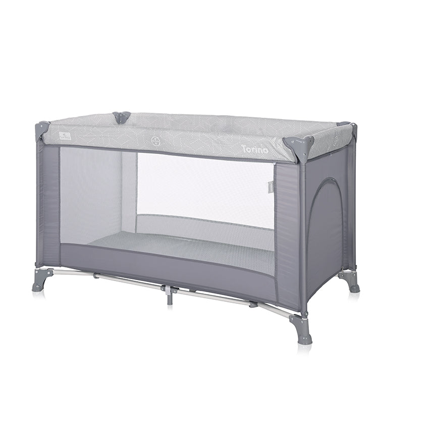 Pătuț Pliabil Lorelli Torino, 1 Nivel, Lemon Curry Floral - Grey Elements [ps:51a2c176-fa46-4704-bc12-08cf1b51bbb6]