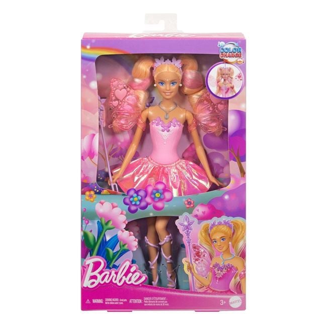 Papusa Barbie Zana Transformare Magica Mattel | Jumbo - Roz Lila [ps:71774907-9c76-4fb9-8c78-dbfeb7e5ebd9]